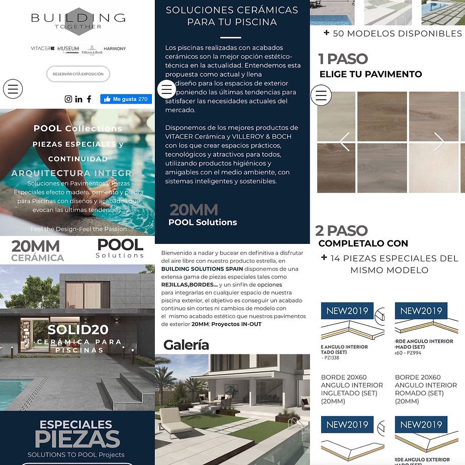 WEBSITE 4.0 - Accede a nuestras soluciones para proyectos de PISCINA